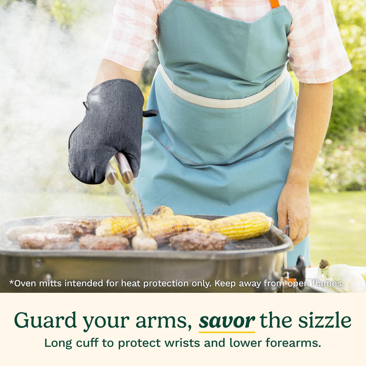 Cuisinart Chambray Kitchen Oven Mitts