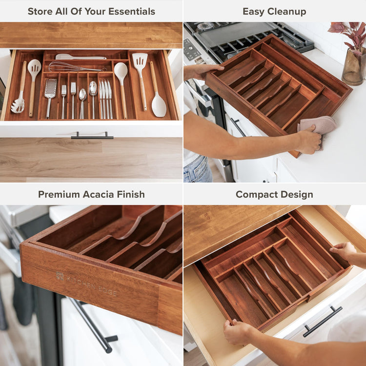 Silverware & Utensil Drawer Organizer