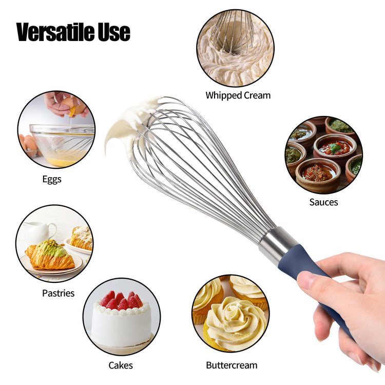 18 8 Stainless Steel Balloon Whisk for Cooking