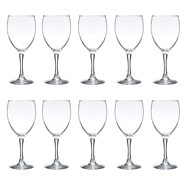 Nuance Wine Glasses by ARC 10.5 oz. Set of 10 (10 Count)