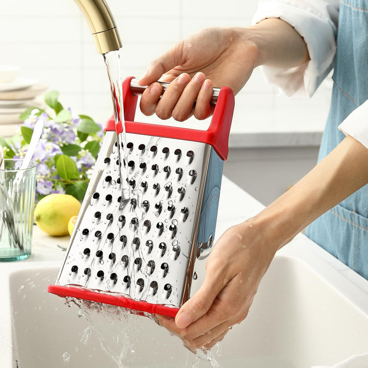 Stainless Steel XL Cheese Grater for Kitchen