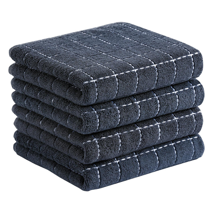 100% Cotton Terry Kitchen Towels (4 Count)