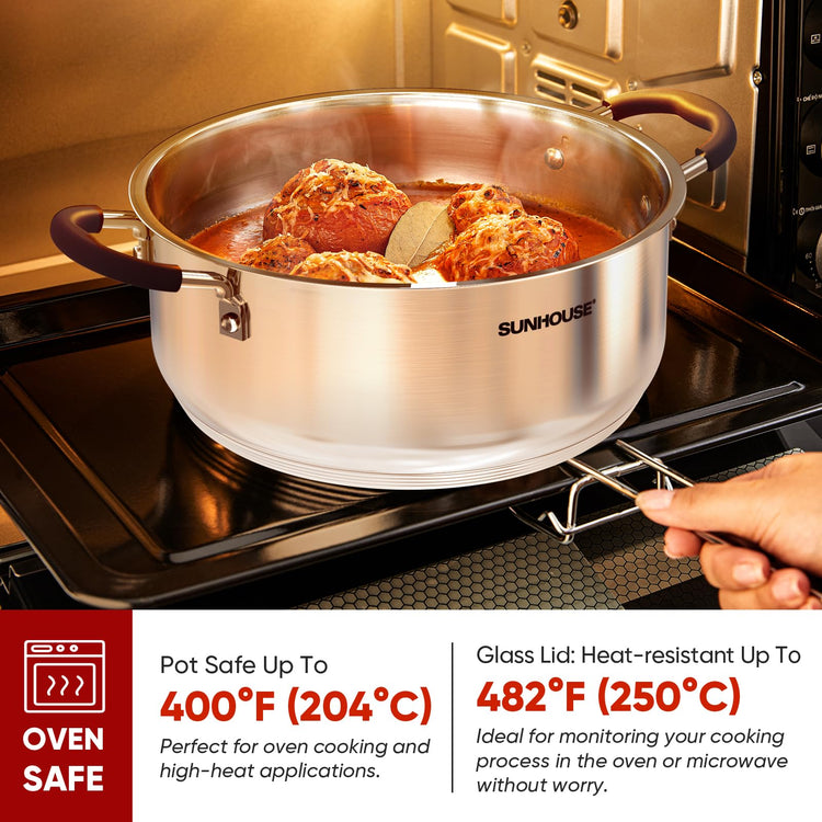 2 Tier Stainless Steel Steamer Pots