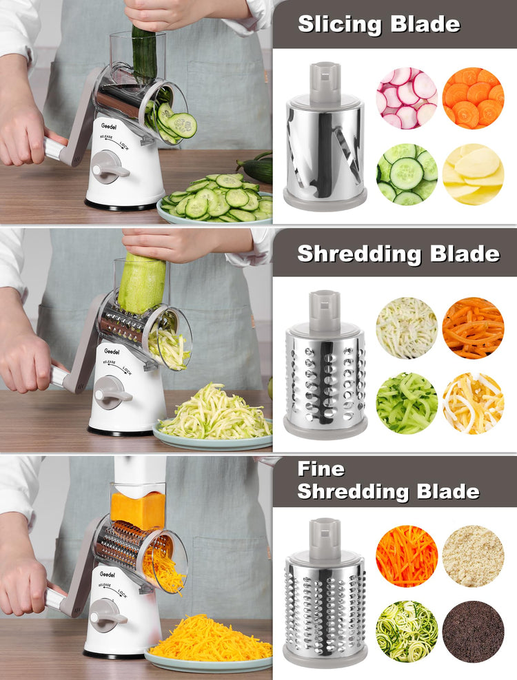 Rotary Cheese Grater Hand Crank