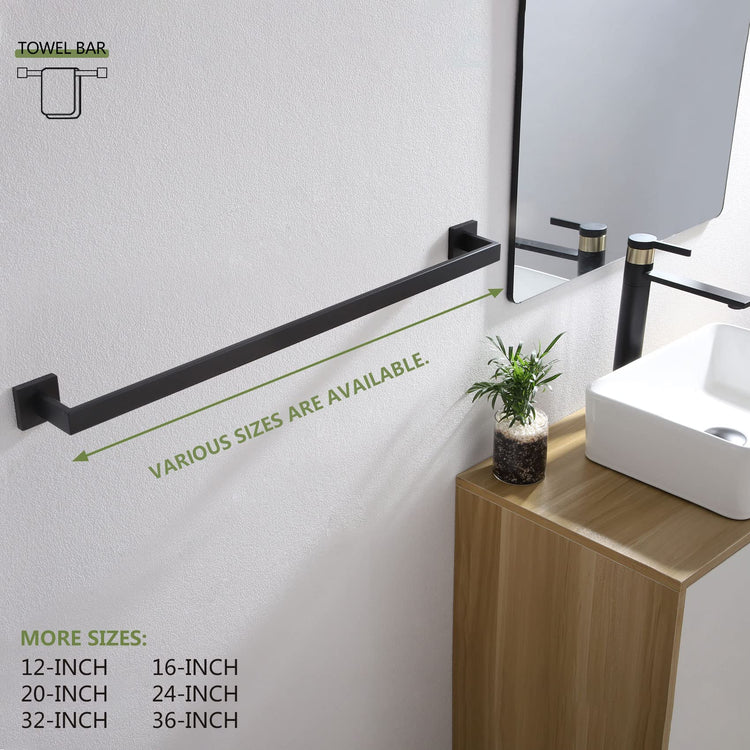 32 Inch Single Towel Bar