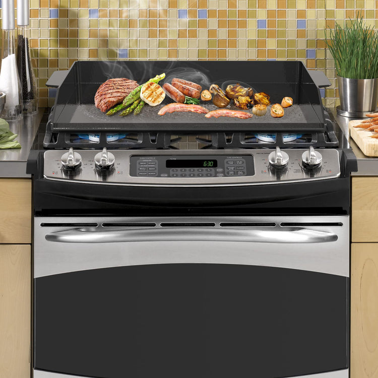 Onlyfire Universal Enamelled Cast Iron Cooking Griddle