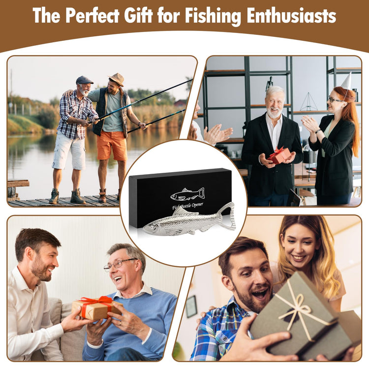 Fish Gifts for Men Fish Beer Bottle Opener