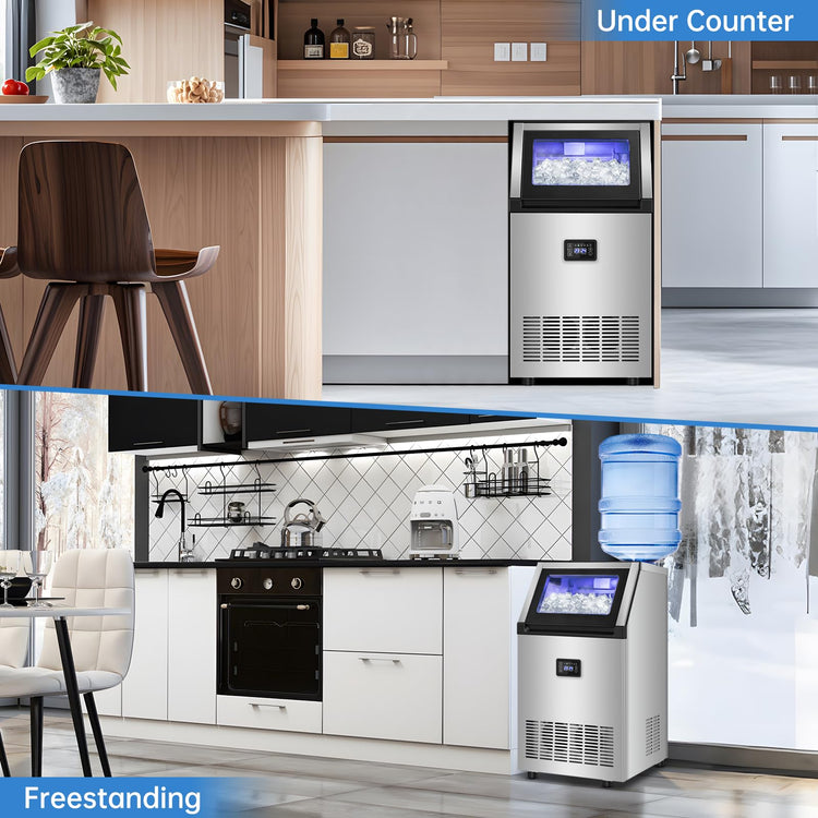 200 lbs High Output Ice Maker Undercounter Built
