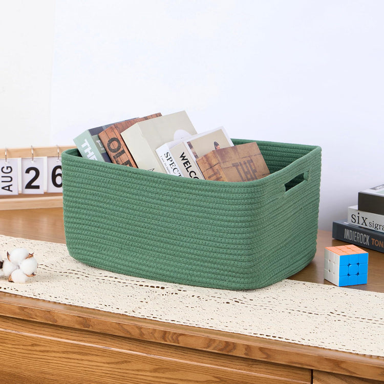 Large Storage Baskets for Organizing (4 Count)