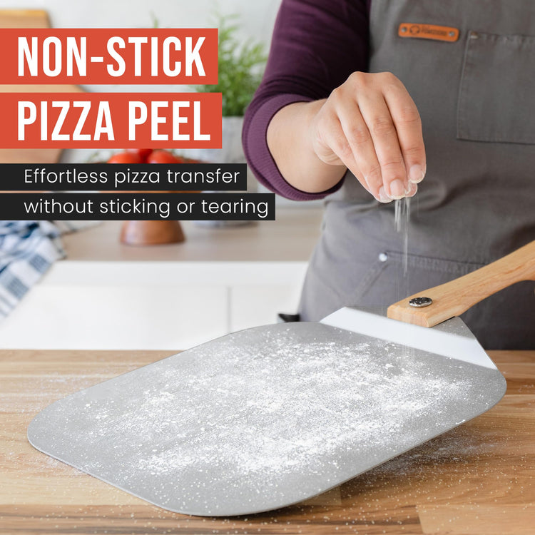 Aluminum Pizza Peel 12x14 in