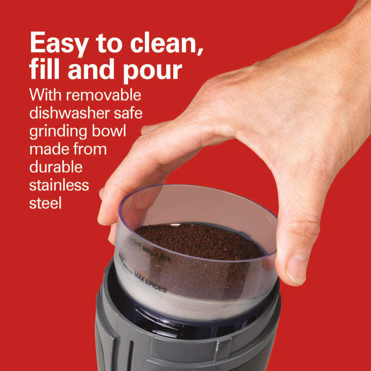Fresh Grind Electric Coffee Grinder For Up To 12 Cups