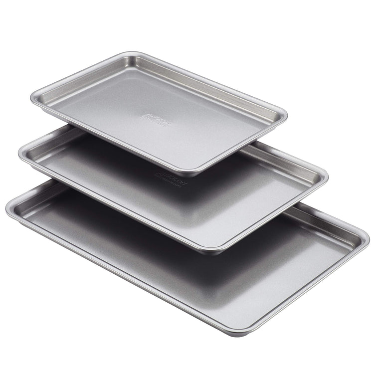 Gourmet Nonstick Bakeware Set with Nonstick Cookie Sheets (3 Count)