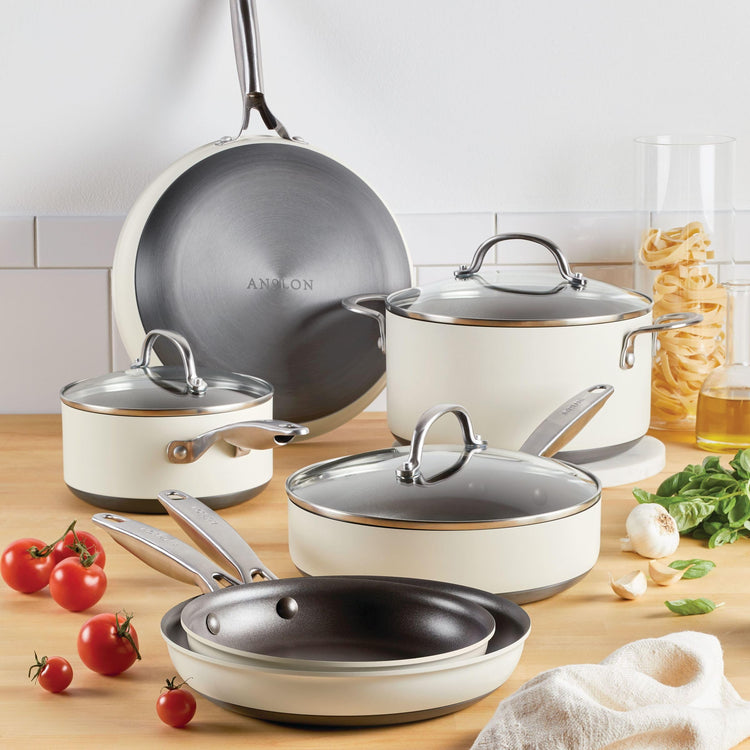 Achieve Hard Anodized Nonstick Cookware Pots and Pans Set