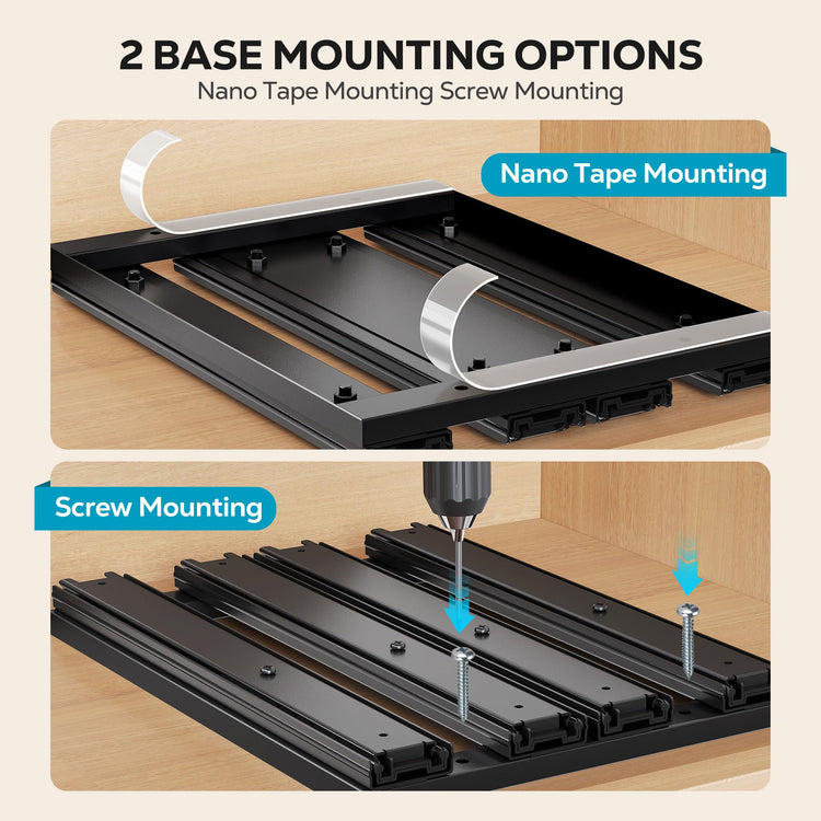 Pull Out Spice Rack Organizer (2 Count)
