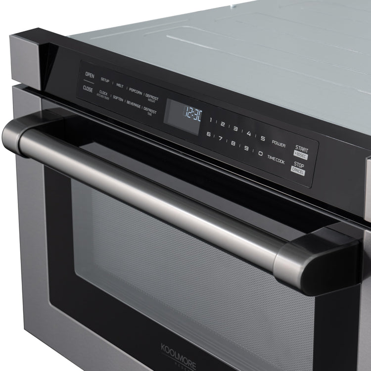Reserve 24 in. 1.2 cu. ft. Microwave Drawer with Electric Door Opening