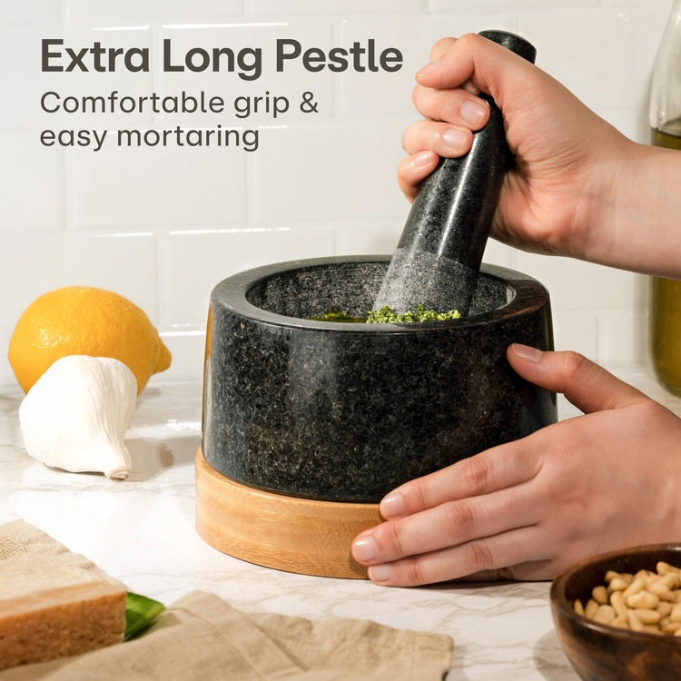 Mortar and Pestle Set Large 2 Cup