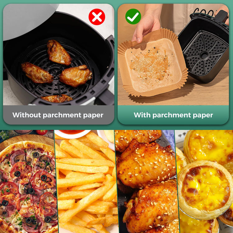 Air Fryer Paper Liners (50 Count)