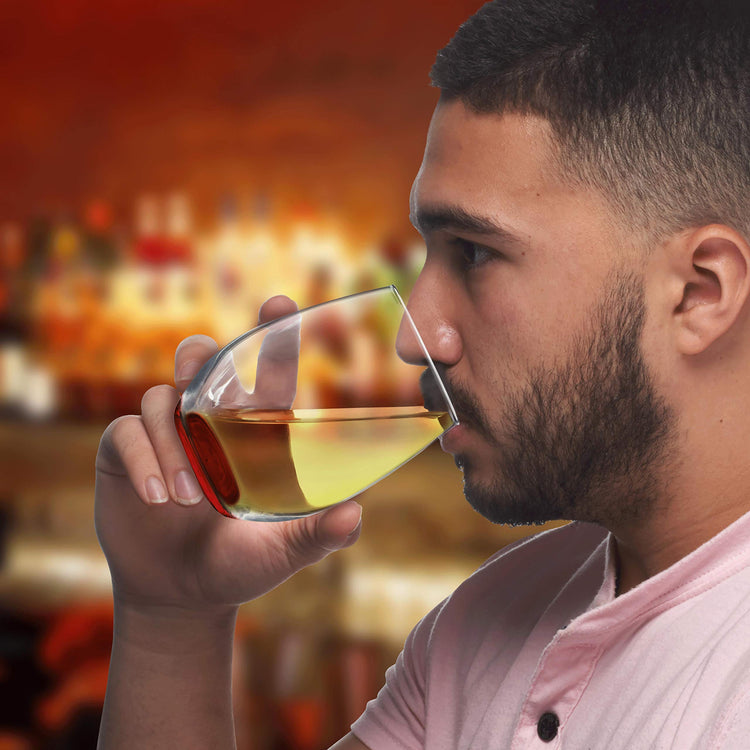 10 ARC Stemless Wine Glasses Set (10 Count)