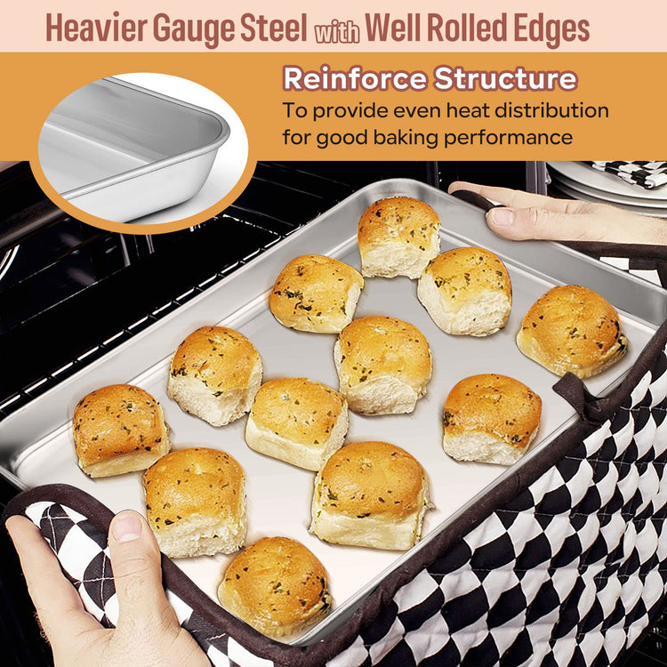 6 Piece Baking Pans set (6 Count)
