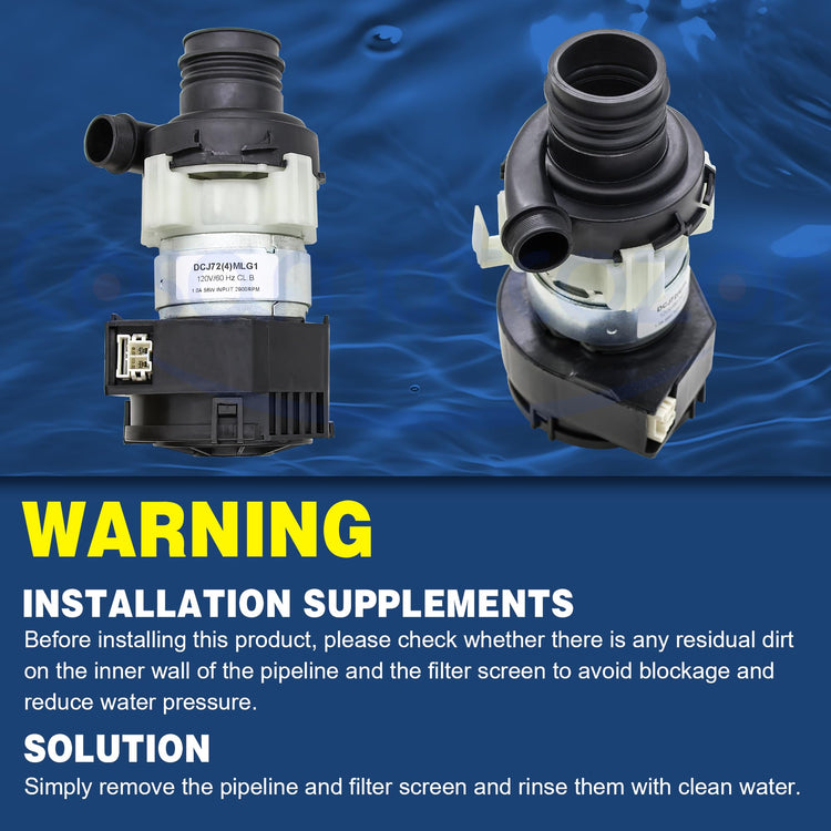 WD26X23258 Cosamatcozon Dishwasher Brushless Motor Circulation Pump Kit