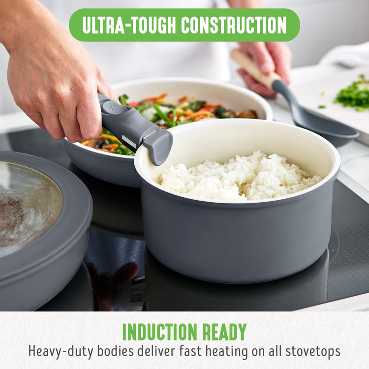 10 Piece Nonstick Pots & Pans Set