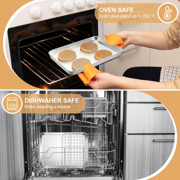 Baking Sheet with Wire Rack Set (2 Count)
