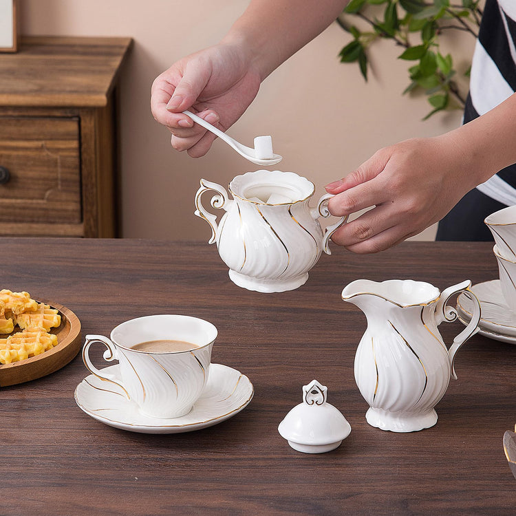 Sugar and Creamer Set Ceramic