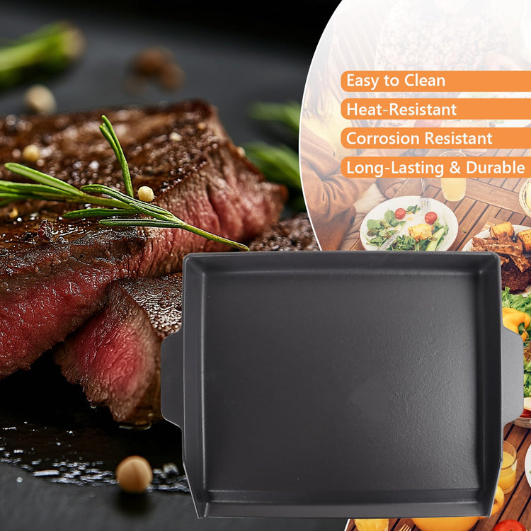 Universal Cast Iron Flat Top Griddle for Gas