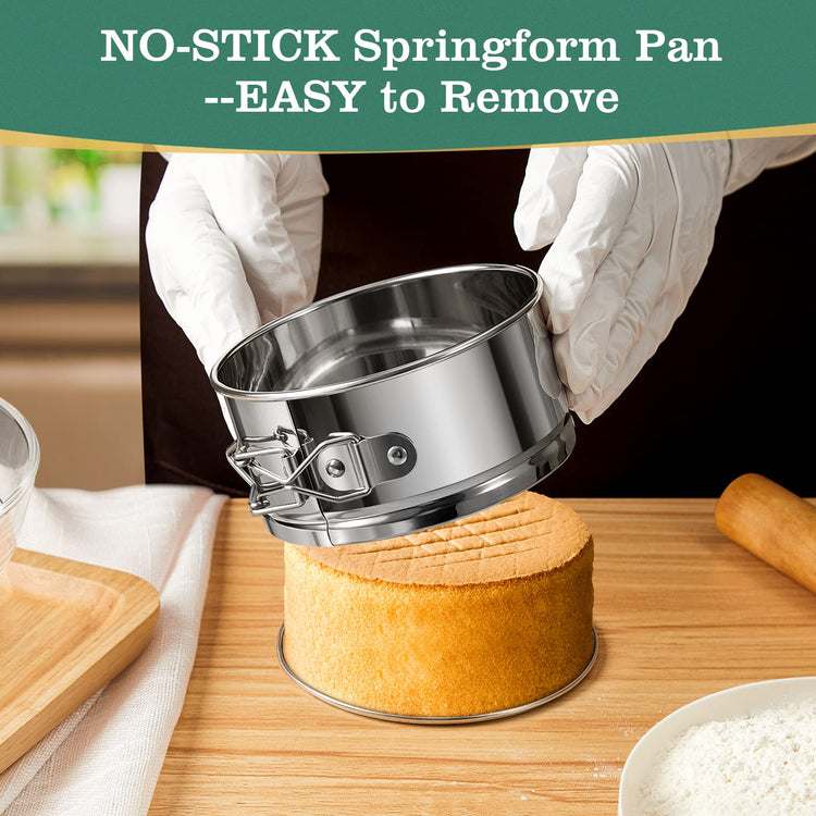 4" Springform Cake Pan (4 Count)