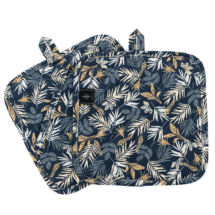 Pot Holders for Kitchen Heat Resistant Hot Pads for Countertops Oven Pot Holders Cotton Potholders for Kitchen Cooking Baking