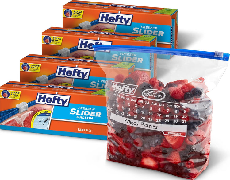 Calendar Slider Freezer Bags (100 Count)