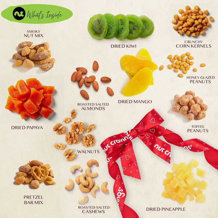 Dried Fruit & Mixed Nuts Gift Basket (32 Ounce)
