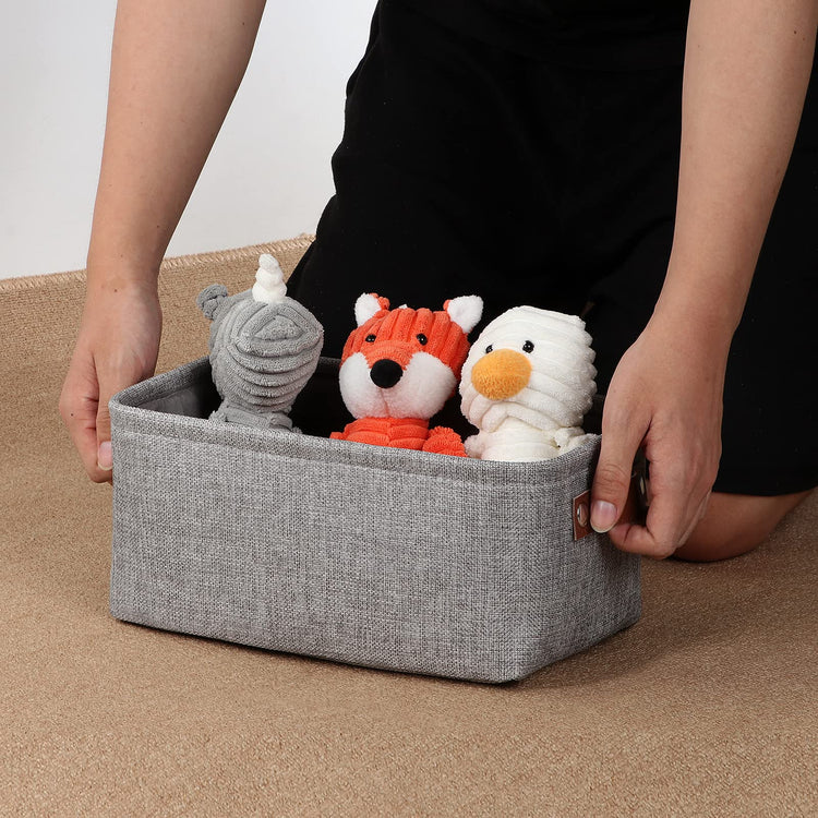 Small Storage Baskets 11.8"x7.9"x5.1" (6 Count)