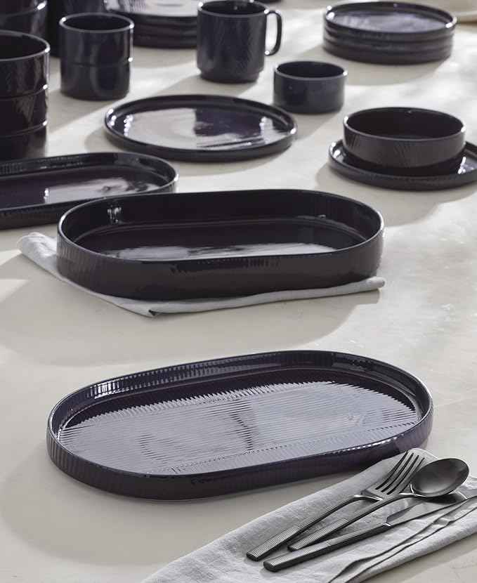 Lenox 898169 Modulus 2-Piece Serving Set, Nightshade