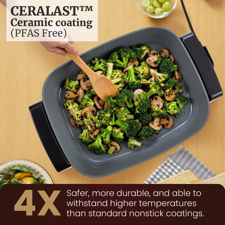 Ceralast Ceramic Electric Skillet