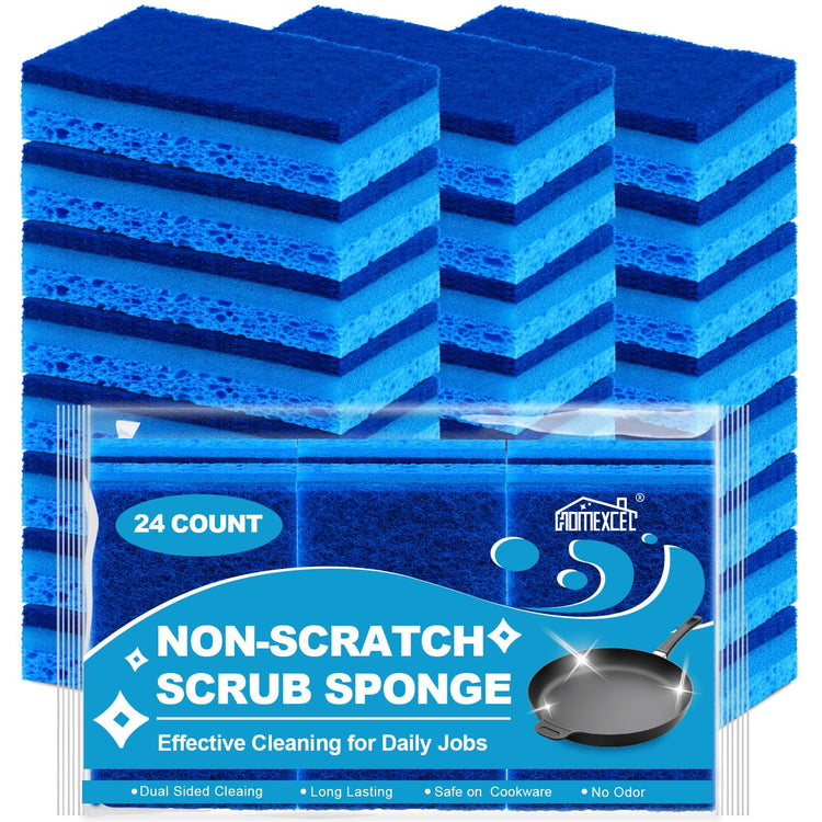Sponges Kitchen 24 Pcs (24 Count)