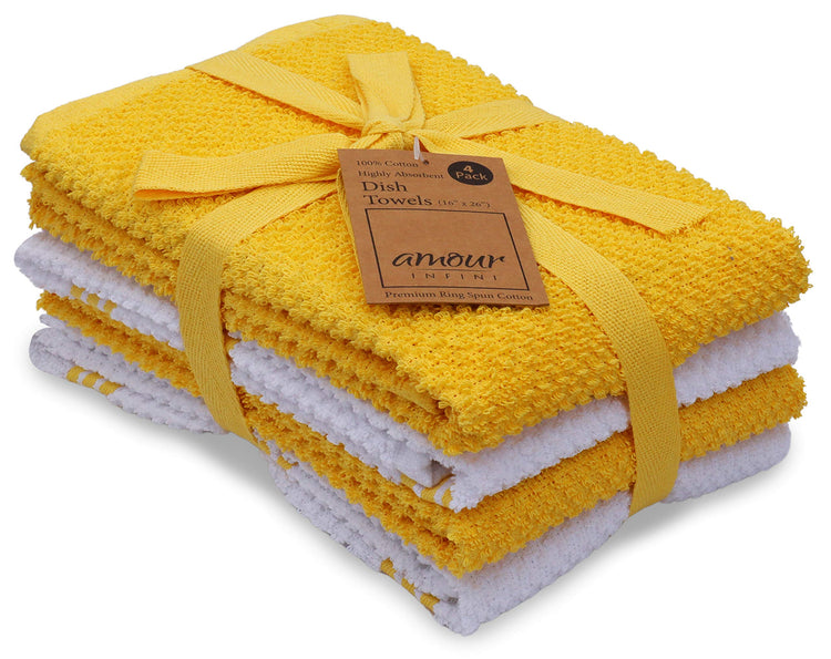 Kitchen Towels Pack of 4 (4 Count)