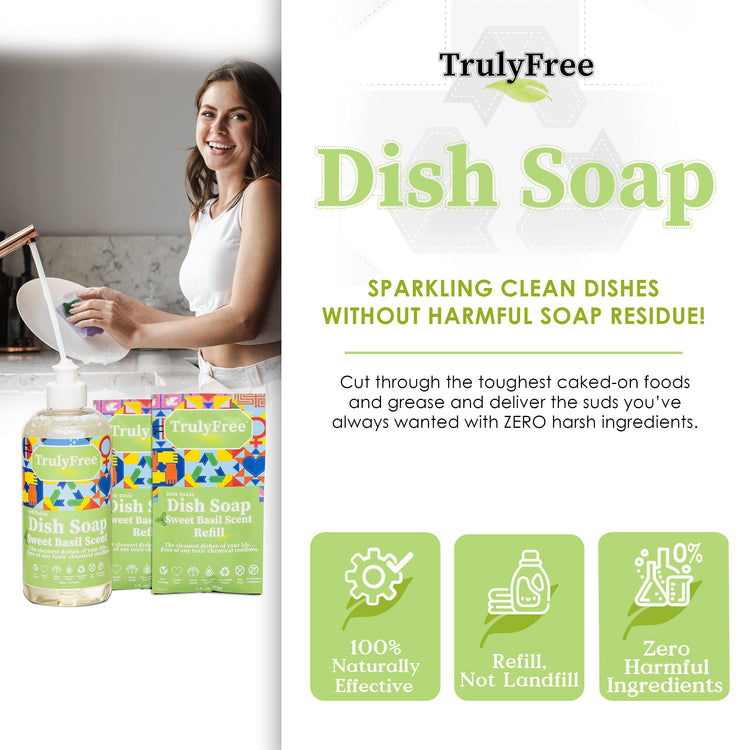 Non Toxic Dish Soap Kit (16 Fl Oz)