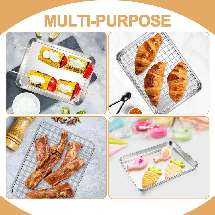 Baking Sheet with Wire Rack Set (2 Count)