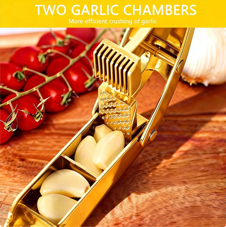 Garlic Press and Slicer 2 in 1