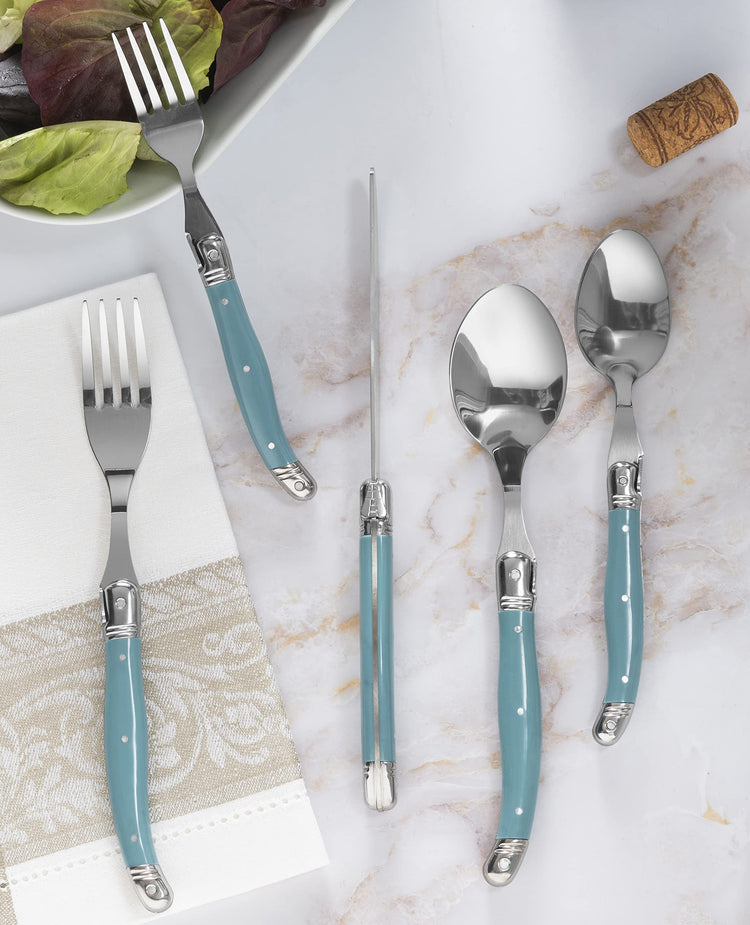 Laguiole 20 Piece Stainless Steel Flatware Set