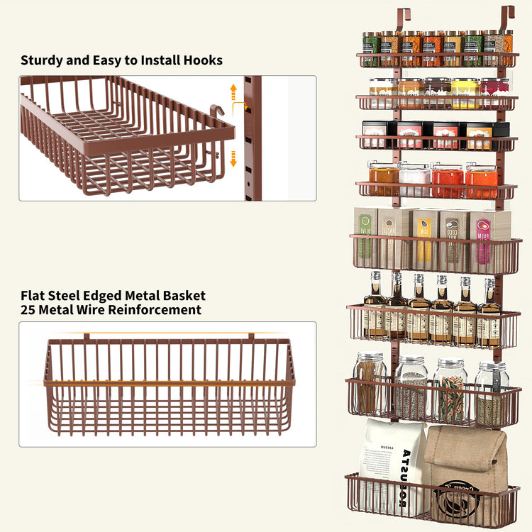 Over The Door Pantry Organizer