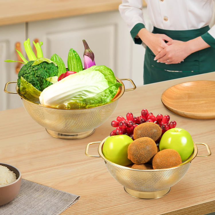Gold Strainer for Kitchen