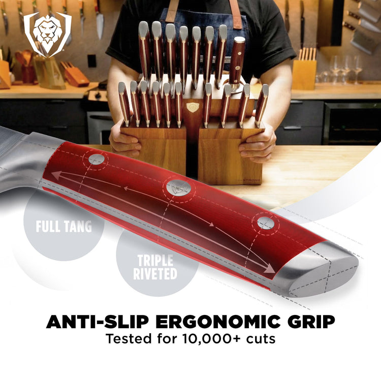 18 Pc Colossal Knife Block Set