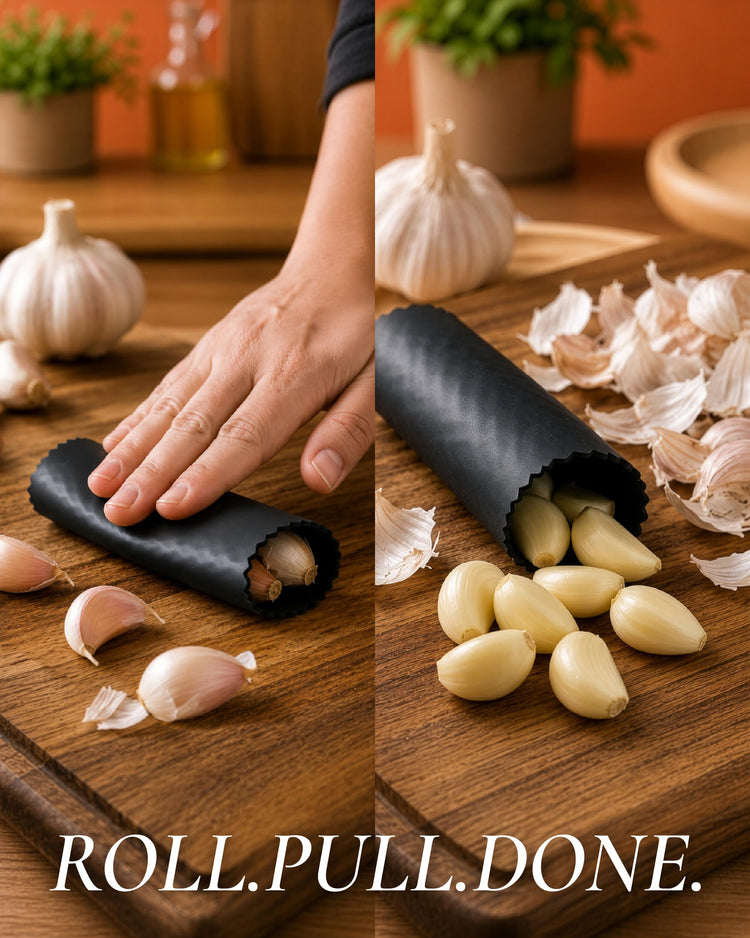 Premium Garlic Press Set