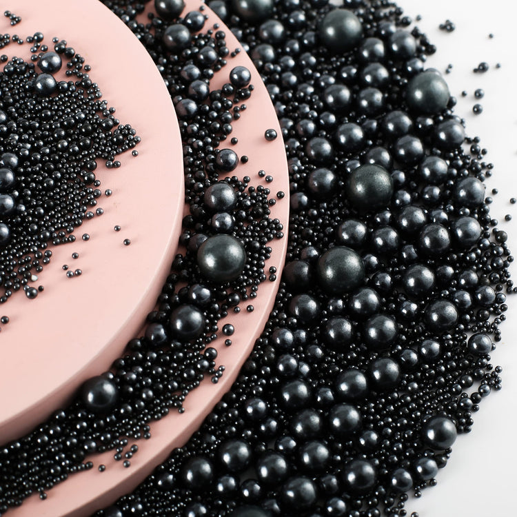 Black Pearl Sugar Sprinkles (4.58 Ounce)
