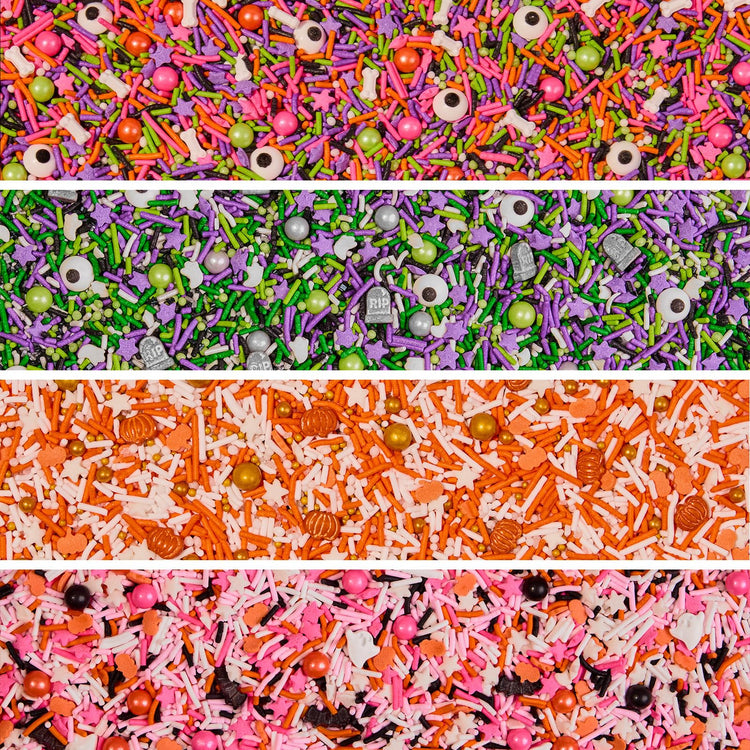 House of Horrors Halloween Sprinkle Set 4 Pack