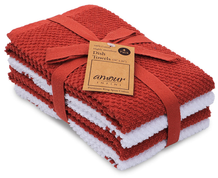 Kitchen Towels Pack of 4 (4 Count)