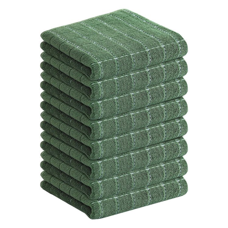 100% Cotton Terry Kitchen Towels (8 Count)