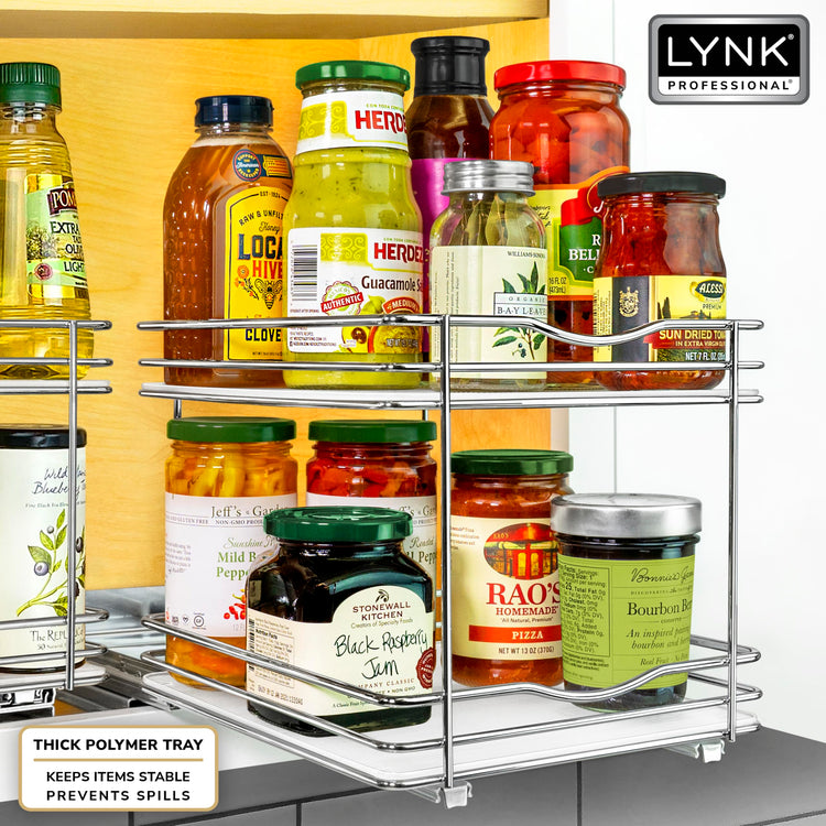 Pull Out Spice Organization for Cabinets